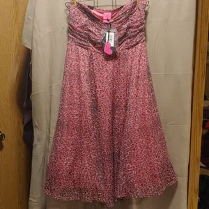 Torrid Betsey Johnson Leopard Tulle Dress